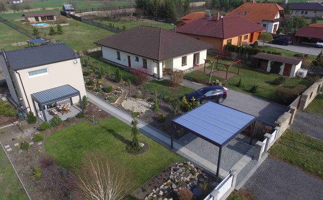 Přístřešek pro auta Carport 3000